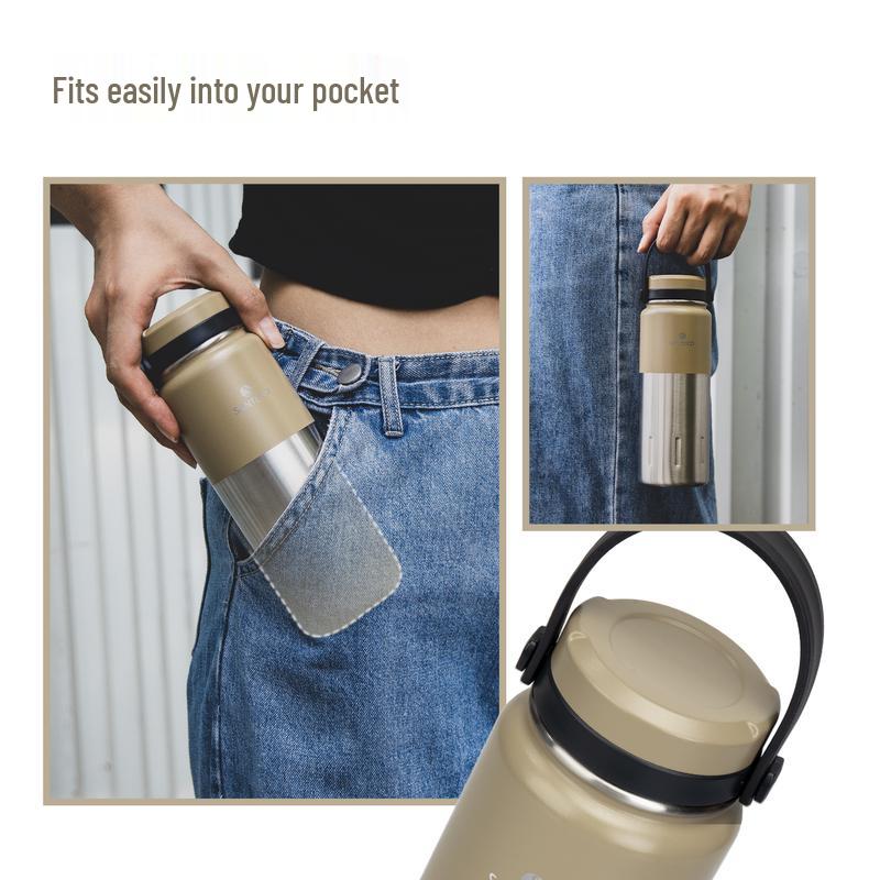 Shengdi Valley Stainless Steel Insulated Portable Water Bottle