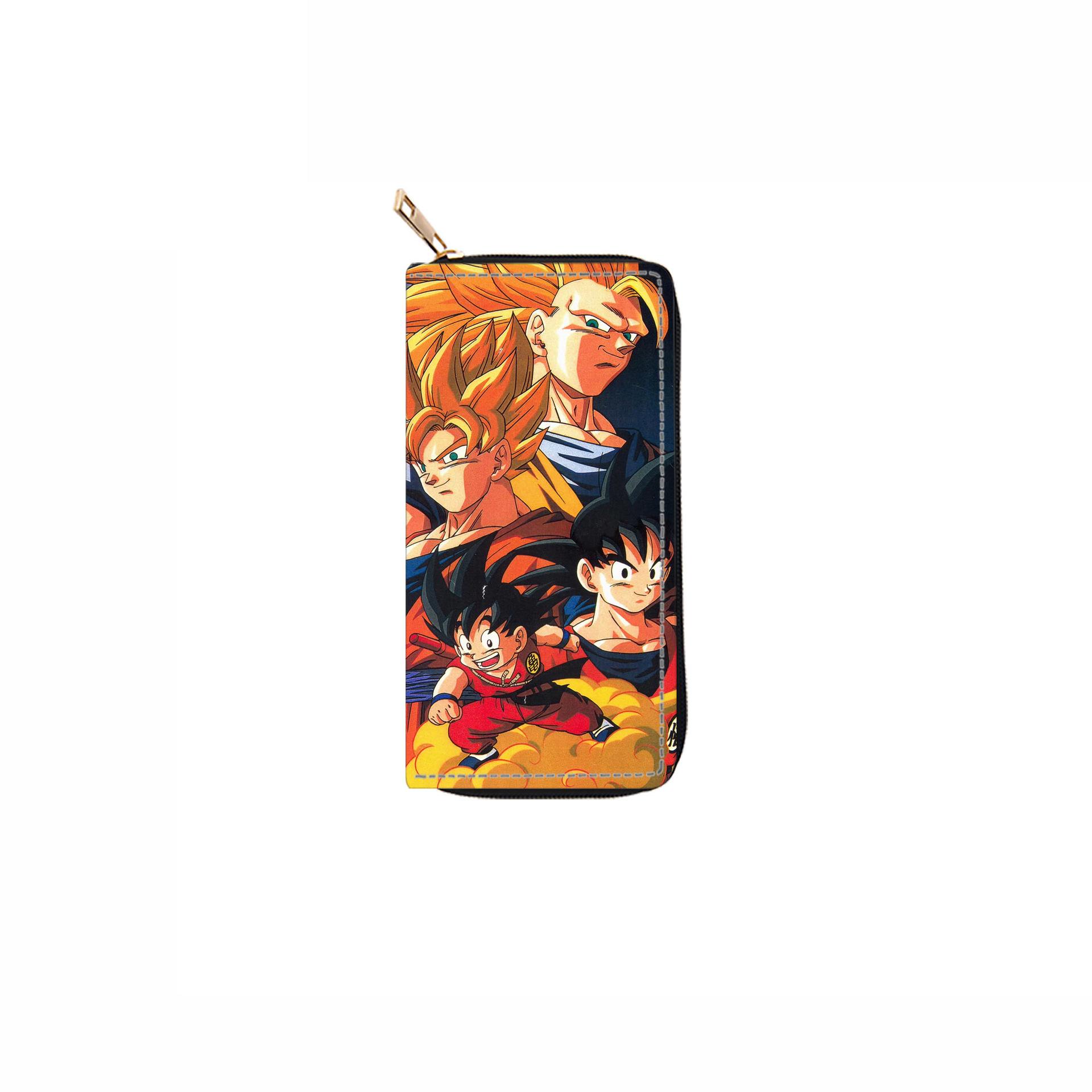 

JIT warehouse Japanese Dragon Ball long zipper wallet clutch wallet wallet