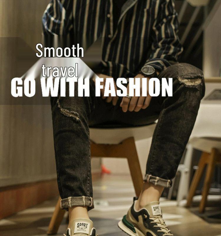 Men's Retro Casual Running Shoes - Spring 2024 Collection - Versatile Dad Style