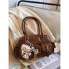 Premium sense retro Maillard small bag women's 2025 Chinese New Year summer commuter shoulder underarm bag Boston bag