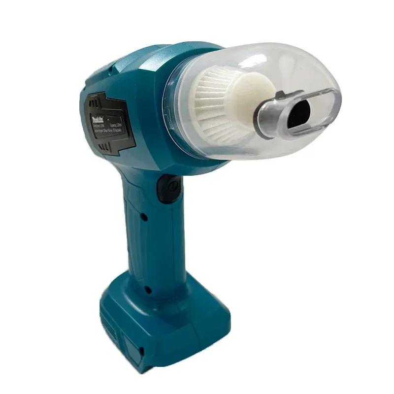 Makita Power Tools 18V  Mini Car Vacuum Cleaner Multifunction Handheld  Rechargeable  Dust Collect Tool