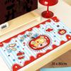 Cute Cartoon Girl Desk Mat Thickened Computer Desk Protector New Keyboard Mice Mat  Office
