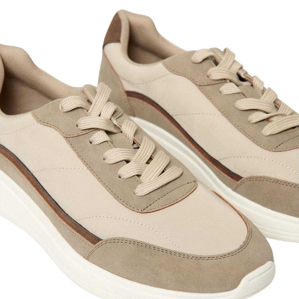 Threadbare Mens Ariba Textile Trainers
