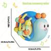 Cute And Interesting Hand-Held Baby Rattle,Early Education Plastic Ball,Birthday Gifts, Christmas, Newborn Souvenir Toy Ball