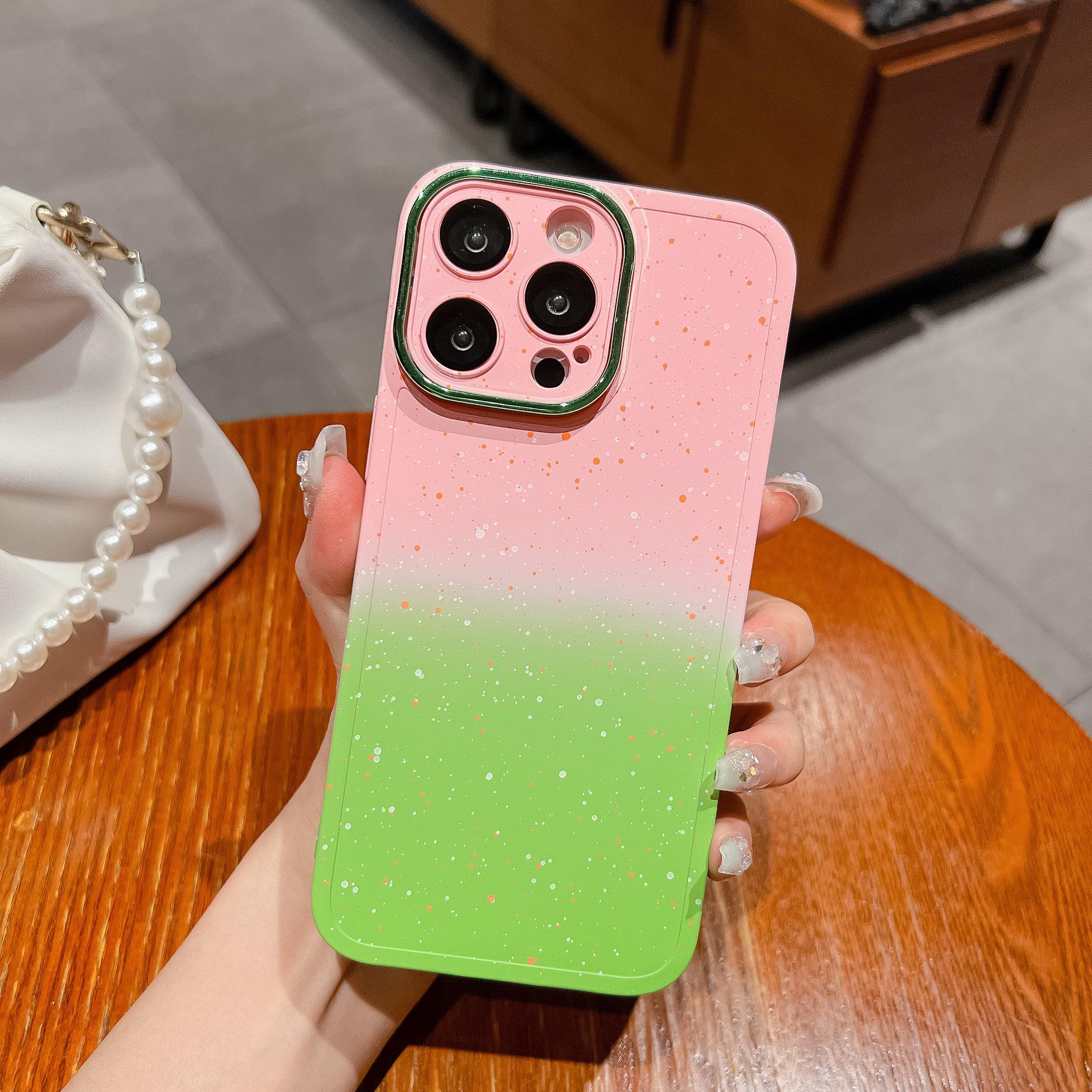 

Applicable To Apple 15 ProMax Gradient Phone Case Psychedelic Starry Sky IPhone 14 Creative Lens Film 13 Protection Case iPhone15proMax