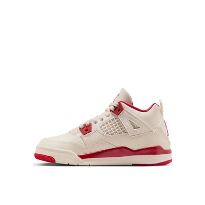 Air 4 Retro Valentinstag Sierra Red Kinder und Baby