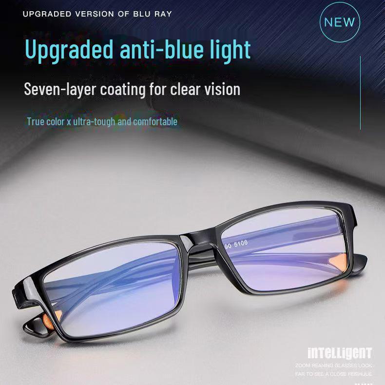 HD-Lesebrille mit Blaulichtfilter für Männer und Frauen – Bifokale Lesebrille für die Nähe und Ferne, ideal für ältere Menschen mit Sehermüdung