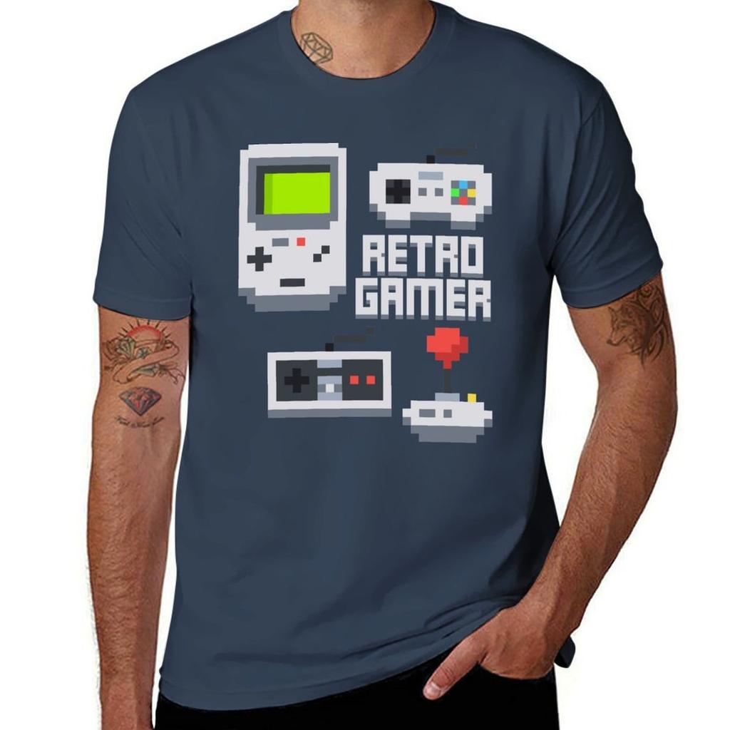 Retro Gamer T Shirt TShirt UV Protection Outdoor Tee Shirt