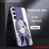Vivian cool game girl pattern Phone Case For Samsung Galaxy S26 S25 S24 S23 S22 S21 Plus Ultra Note20 Soft Black