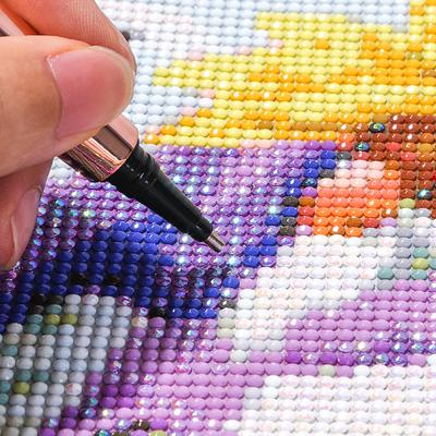 35 Kolorów Haft Diamentowy Wiertła AB dla Dorosłych Kwadratowe/Okrągłe Diamentowe Klejnoty Sztuka Paznokcie Rękodzieło Kryształowe Koraliki Akcesorium DMC