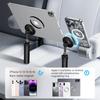 Magnetic Phone Holder Mini Tripod Foldable 360 Degree Rotary Floor-standing Handheld Phone Stand For iPhone Vlog Selfie Travel