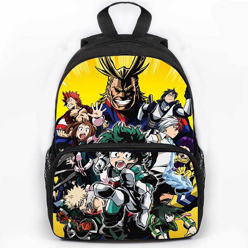 Anime My Hero Academia Backpack for Student Boys Children Manga Izuku Midoriya Schoolbag Large Capacity Laptop Backpacks Mochila