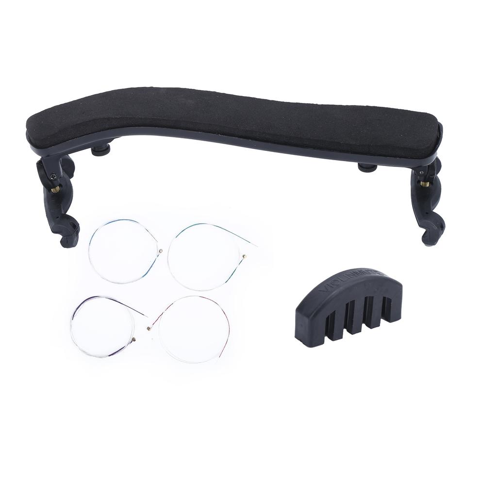 3 i 1 Fiolindeler Sett Skulderstøtte Demper Streng Musikkinstrument Tilbehør