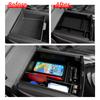 Smabee for Chevy Traverse/GMC Acadia/Buick Enclave 2024 2025 Central Armrest Storage Box Tidying Car Tray Organizer Accessory
