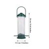 1pc Bird Feeder Hanging Outdoor Dark Green Iron Mesh Stainless Steel Hummingbird Pet Feeding Tool