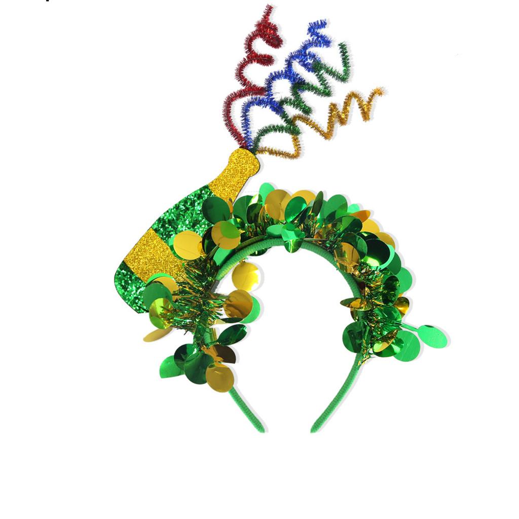 St. Opaski na głowę na Dzień Świętego Patryka & Gumki do włosów & Scrunchies