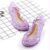 Kindersandalen Clogs Mode Kinder Mädchen Cosplay Verkleidungsparty Sandalen Kristall Prinzessin Ausgeschnitten Süßigkeiten Farbe Schuhe