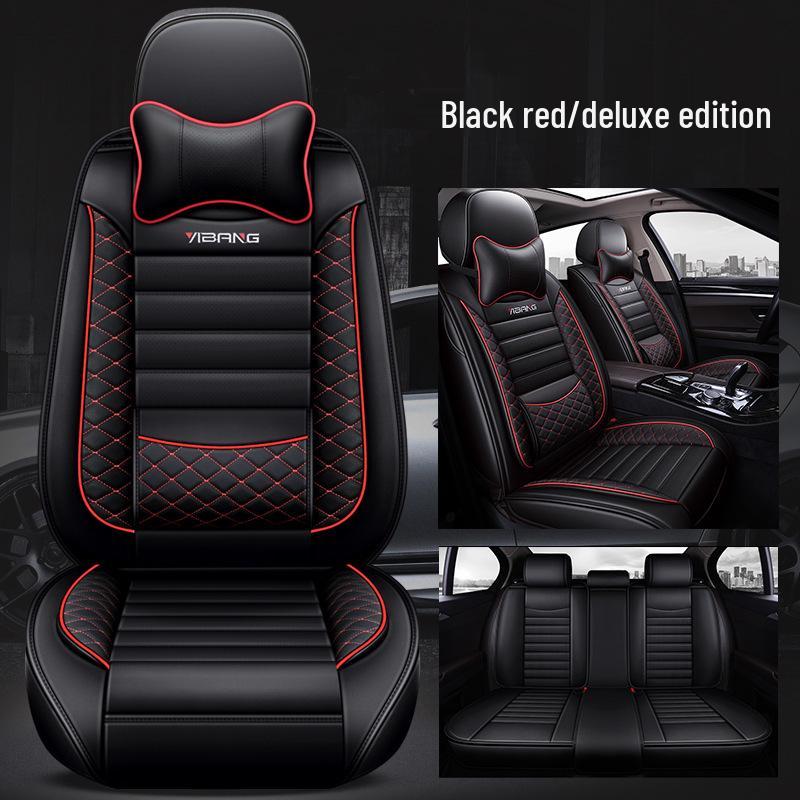 Ice Silk Car Seat Cushion, Four Seasons Universal Fit for Nissan Models: Tiida, Livina, Qashqai, Bluebird - Model B-54