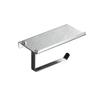 304 Stainless Steel Toilet Paper Holder with Phone Shelf