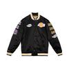 Mitchell Ness Baseball Jackets Unisex Black Baseball Collar Moderate Straight Fit OJBF3232-LALYYPPPBLCK