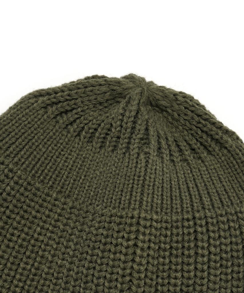 Mark Gonzales Knit Cuff Beanie - Khaki