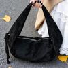 Retro Suede Leopard Print Saddle Bag for Women 2026 New Style Autumn Winter Trendy Underarm Bag Large Capacity Handbag