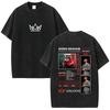 Washed Vintage Reggaeton Legend Don Omar Tour  Tshirt Men Retro Gothic Rock T Shirts Mens Casual Cotton Oversized Tshirts