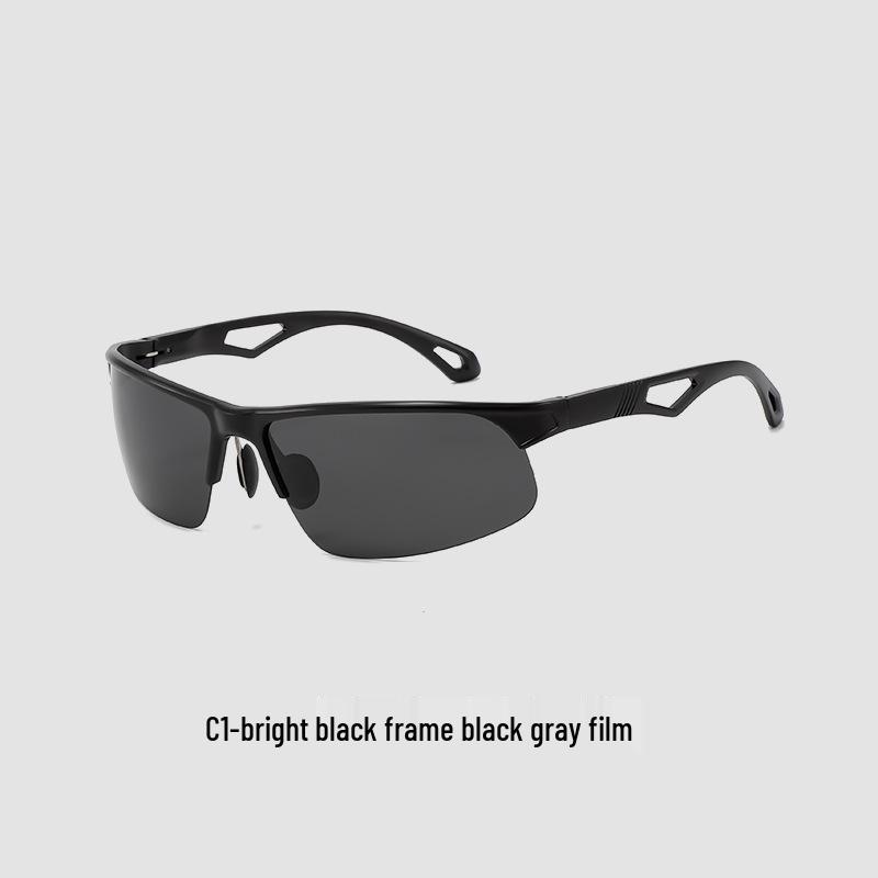Men s Outdoor Aluminum-Magnesium Polarized Sunglasses - Anti-UV Cycling  Sports