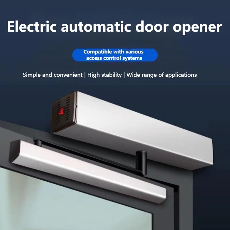 Rainproof Electric Door Closer Opener Automatic Door Opener Intelligent Swing Door Motor Curved Arm Automatic Door Opener