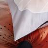 Bedding Set 140x200 COTTON SATIN Digital Print Flowers Powder Pink