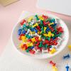 Office Color Pushpins: Plastic Thumb Tacks for Drawing Boards, Photo Walls, and More.