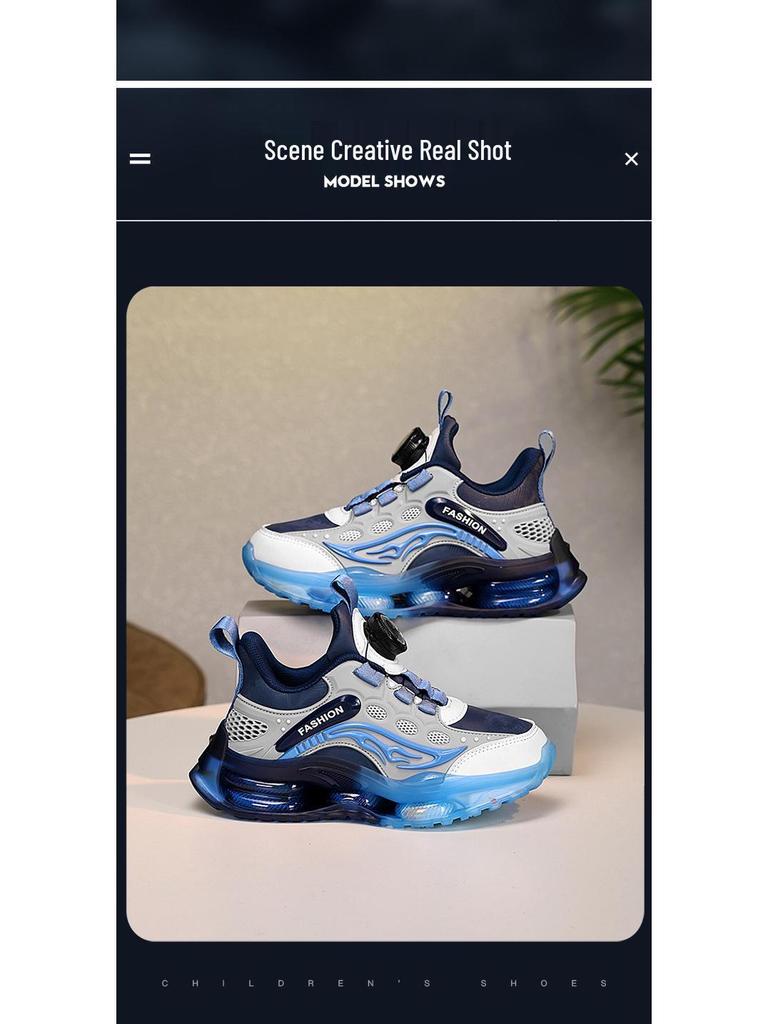 Atmungsaktive rutschfeste Sport-Basketballschuhe für Kinder - Neuer Stil 2026 für Jungen und Mädchen