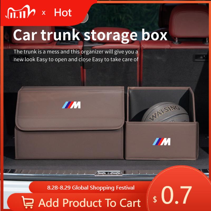 Samolepka na auto 2025 Horký úložný box do kufru auta Skládací kempingová taška Brašna na nářadí Pro BMW M Performance F30 F20 F10 F40 E92 E91 G20 G30