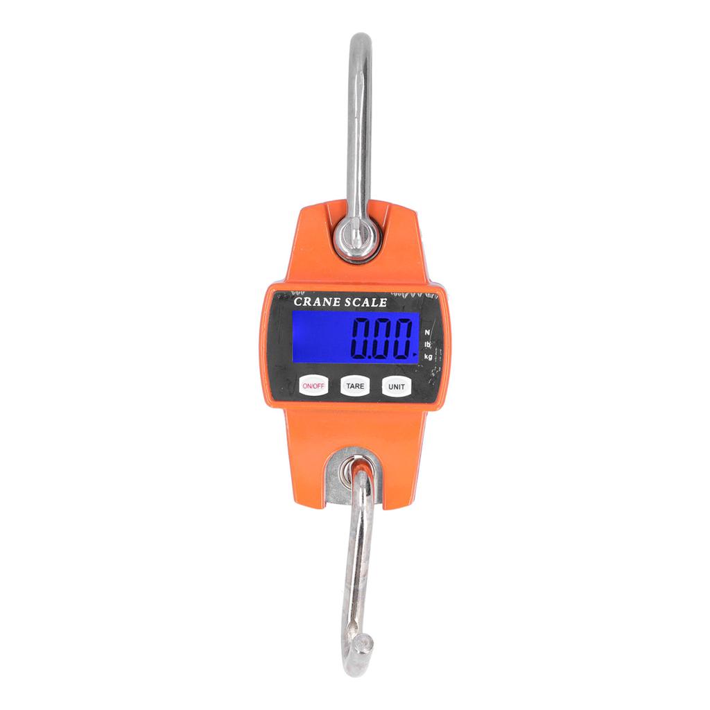 300Kg 660lb Industrial Crane Scale Mini Crane Digital Hanging Scale with Hooks for Farm Hunting