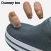 2/3/4/5 Pcs Shoe Charms Croc Clogs Accessory Realistic Big Toe Shape Beach Slippers Decoration Shoe Pins Shoe Buckle DIY Functional