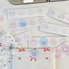 Original Design Cake Cat Sealing Sticker Ins High Value Round Card Good Goods Sealing Sticker Packaging Material