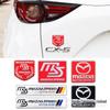 Customize Your Mazda with Ruiyi Metal Car Logo Stickers for Stylish Exterior Modification.