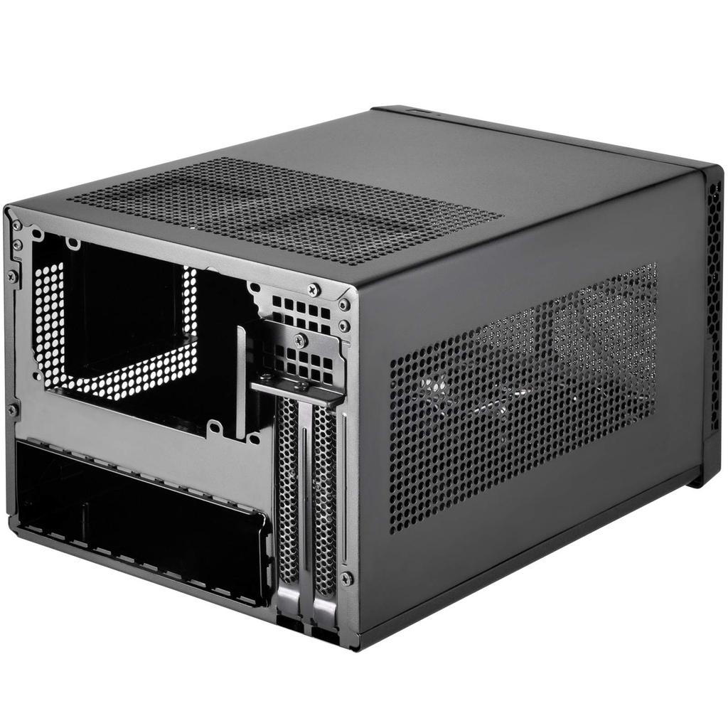 Gabinete Mini-ITX Série Sugo da SilverStone com Porta Tipo-C SST-SG13B-C