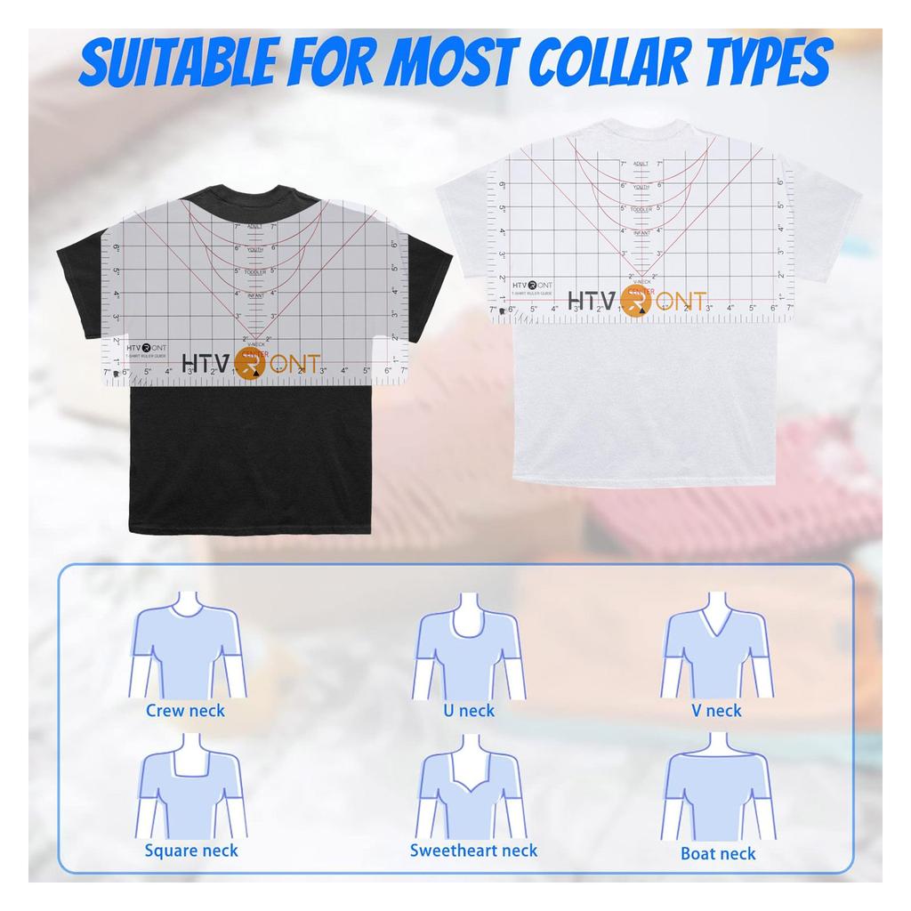 Tshirt Ruler Guide for Vinyl Alignment and Center Designs T Shirt Ruler Alignment Tool Placement for Heat Pressing