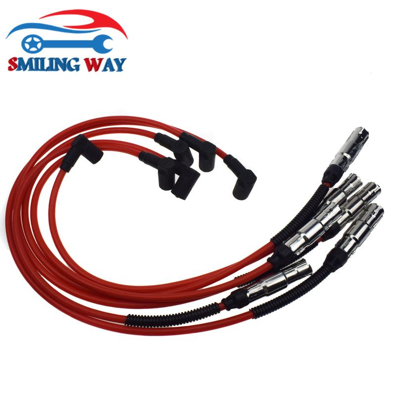 Zündkerzenkabel Satz 6 Stück Für Ford Galaxy & VW Corrado Golf III Passat Sharan Vento 2.8 2.9 VR6 021905409