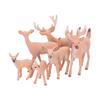 6pcs Lifelike Deer Cake Topper Topper Decoration Woodland Animal Figurines  Wedding Party Decoration