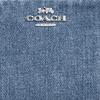 New COACH Snap Wallet Denim Wallet Mini Women's Blue CAP07-SVIN