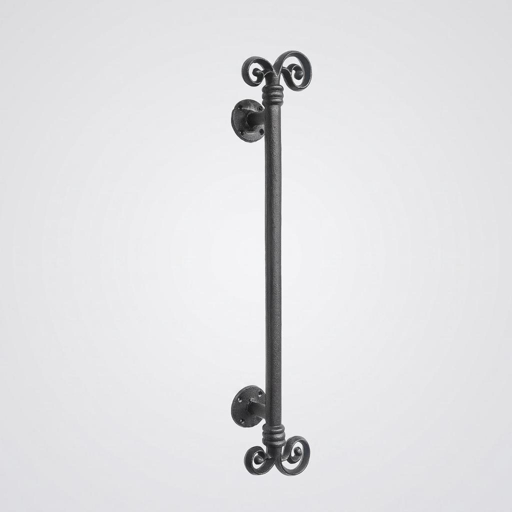 Long Pull Handle Vintage Cast Iron Heavy Duty for Doors, Cabinets,