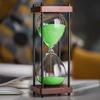 New Large Hourglass Timer 60 Minute, Metal Sand Timer Sandglass Clock,Time Management Tools for Kitchen Home Office Desk Decor