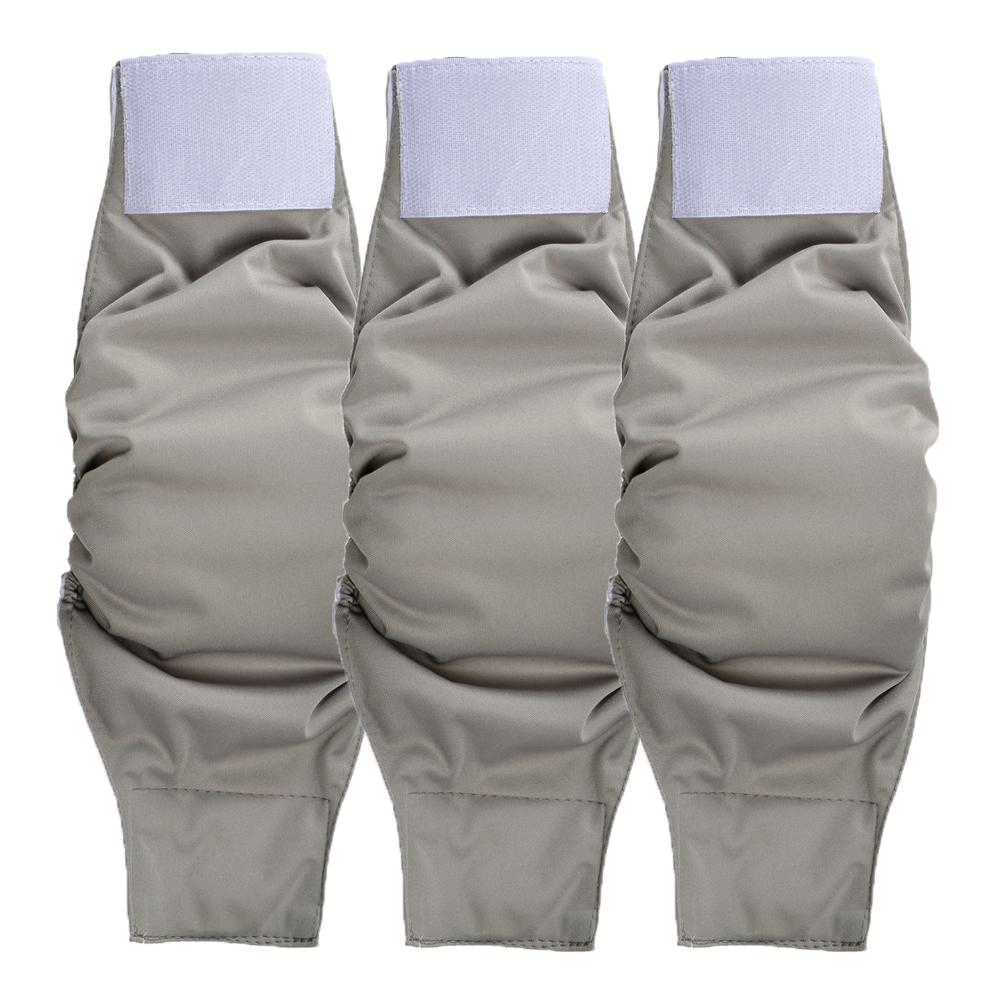 

3Pcs Reusable Male Dog Diapers Washable Pet Belly Bands for Small Medium Dogs Elastic Adjustabal Wraps Puppy Diapers Bulldog Pug XS