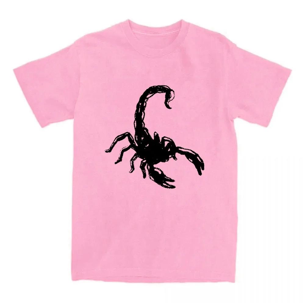 Young Miko Do Not Disturb Tshirts Cotton Short Sleeve Scorpion Graphic Tshirt Fashion Loose Casual Wounisex Unisex T Shirt Streetwear