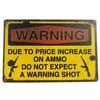 Warning Beware Metal Tin Signs Plaque Wall Decoration Vintage Art Posters Iron Painting for Man Cave Home Cafe Garden Club Bar