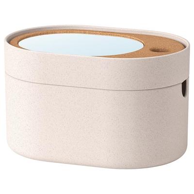 Ikea Multipurpose Storage Box with Mirror Lid SAXBORGA