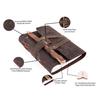 Handmade Treasuree Classic Leather Journal, Un-ruled Notebook/ Sketchbook l Full Grain Leather, Hunter Leather