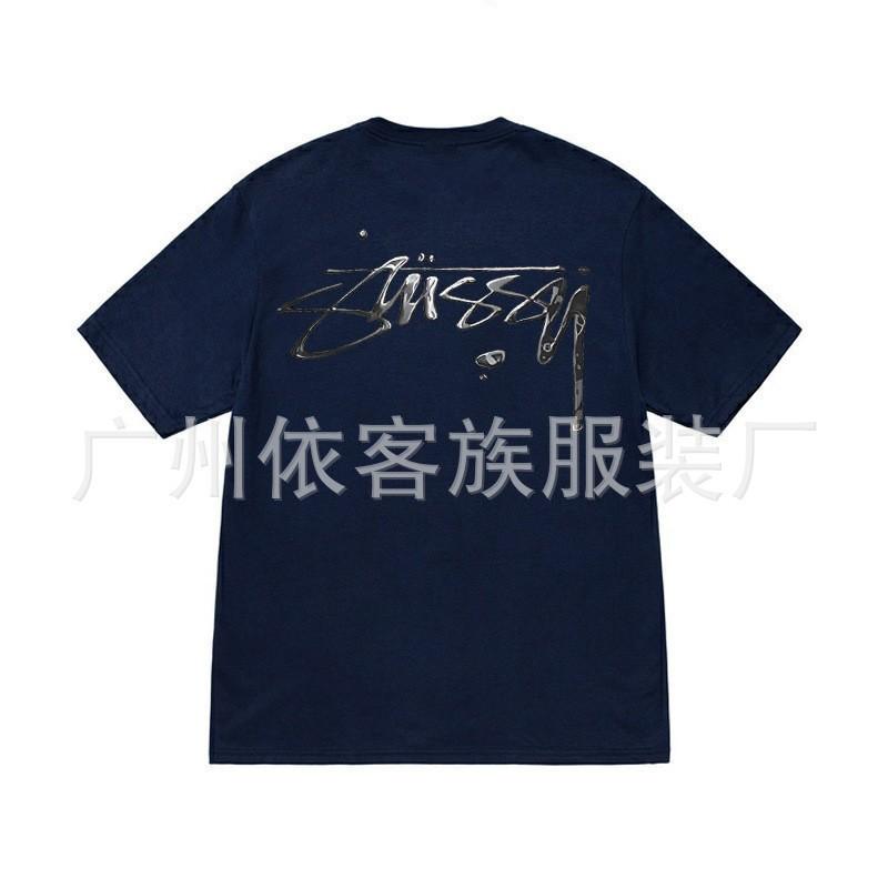 Camiseta de Algodón Streetwear para Hombre y Mujer Corte Holgado Manga Corta Camiseta Gráfica Casual Unisex Cuello Redondo